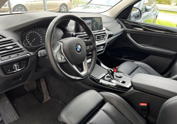 BMW X3 cena 174800 przebieg: 89421, rok produkcji 2021 z Pyrzyce małe 352